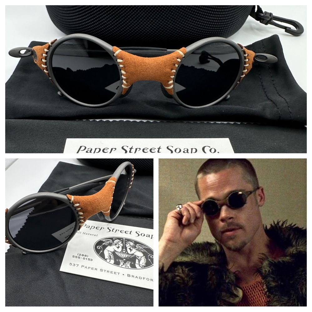 Paperstreetshade Fight Club Tyler Durden NEW Oliver Peoples 523 Mars Brad Pitt